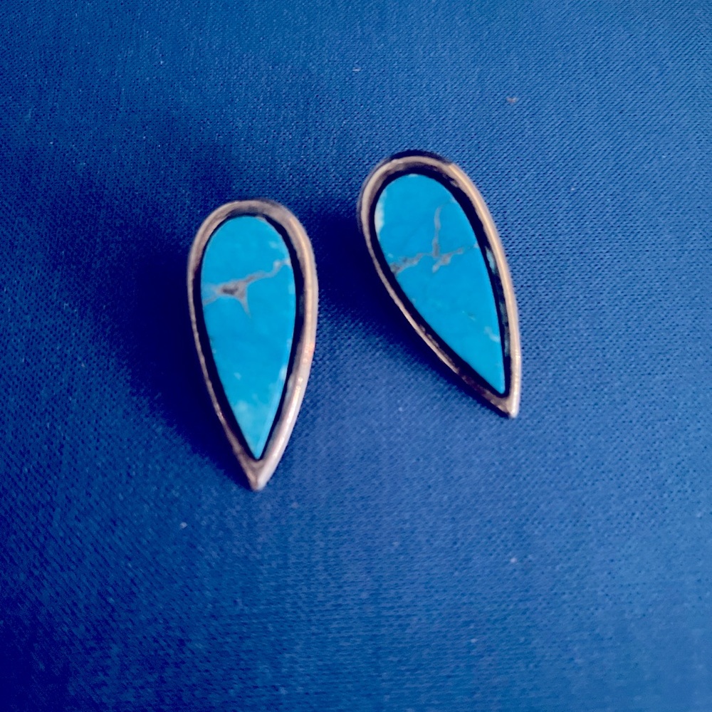 Turquoise vintage earrings
